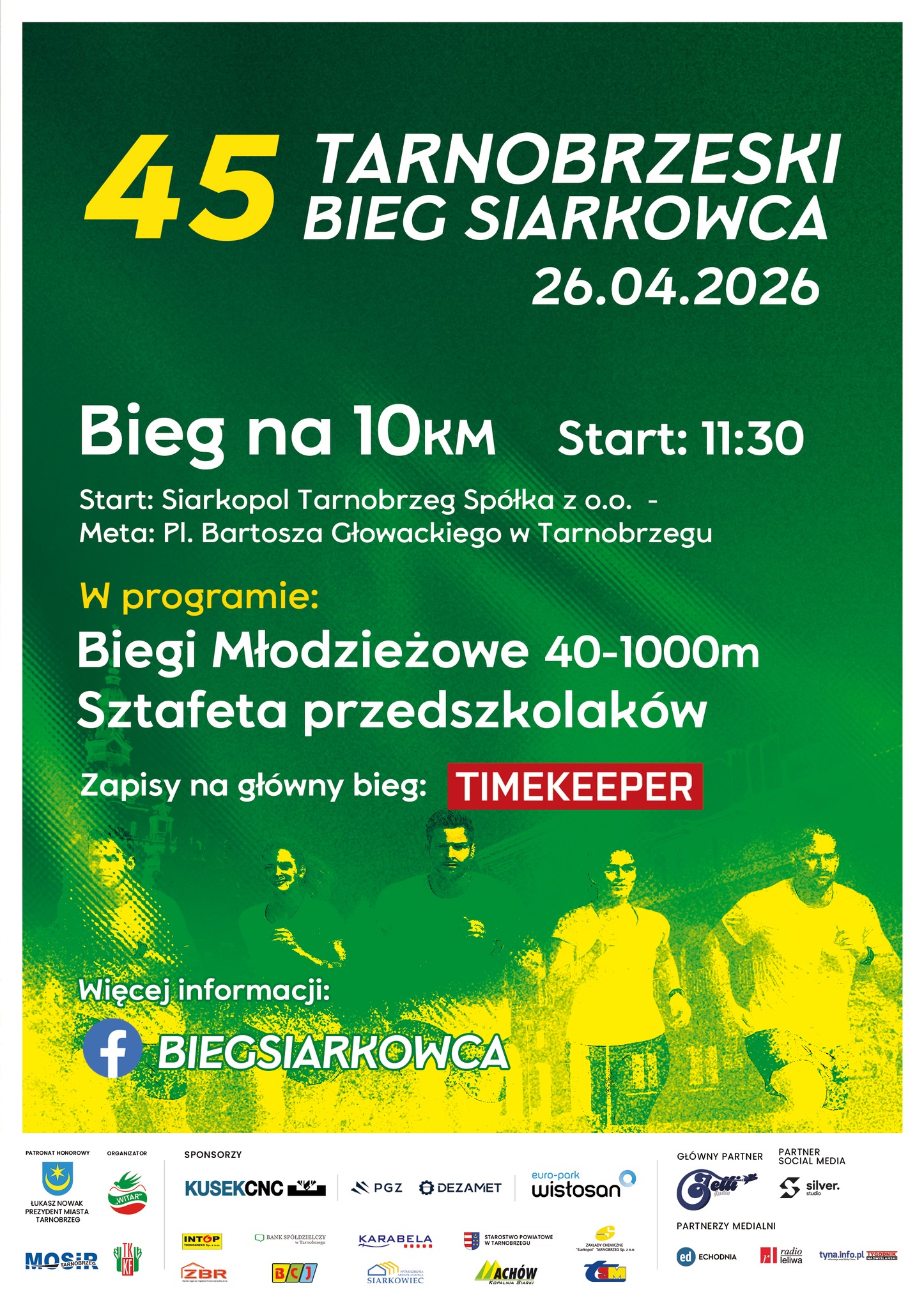Jubileuszowy Bieg Siarkowca już w najbliższą niedzielę